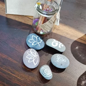 Set-Of-Hand-painted-Stones-With-Various-Adorable-Patterns