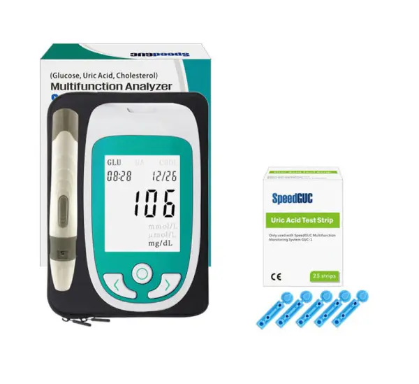 Cholesterin-Heimtestkit 3-in-1-Monitorset