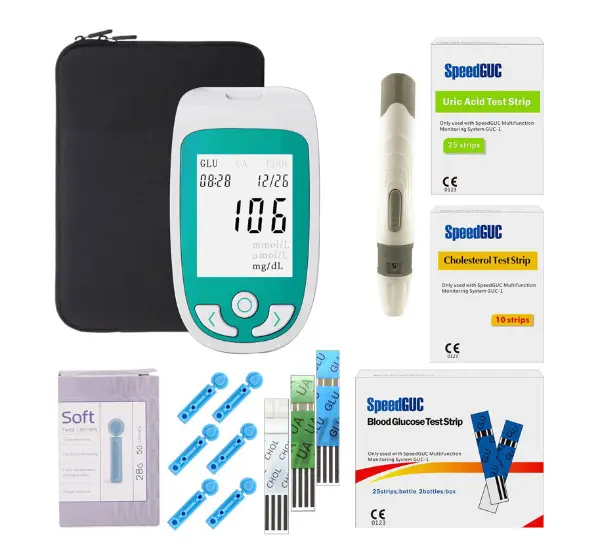 Cholesterin-Heimtestkit 3-in-1-Monitorset3