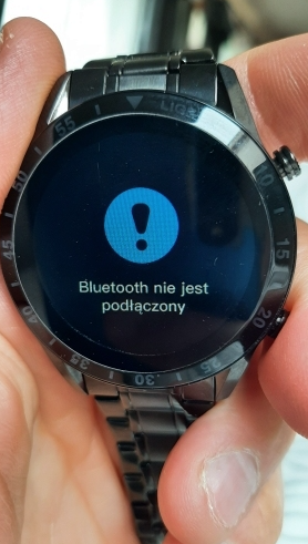 Luxuriöse Bluetooth-Smartwatch mit Vollkreis-Touchscreen und Stahlband photo review