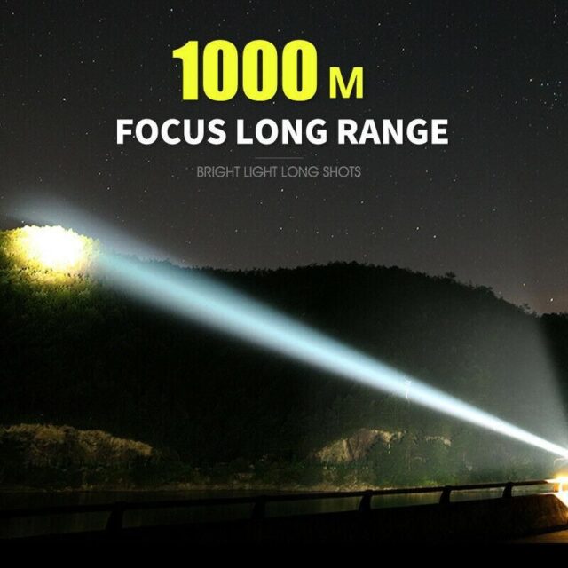 Superhelle 90.000 lm Shadowhawk Taschenlampe Cree Led P70 – Bild 3