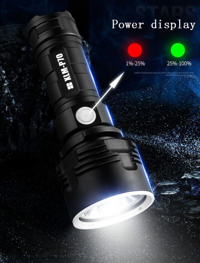 Superhelle 90.000 lm Shadowhawk Taschenlampe Cree Led P70 – Bild 6