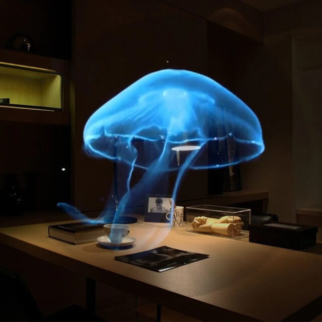 3D-Wifi-Hologramm-Projektor, Hologramm-Lüfter – Bild 3