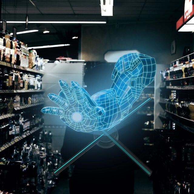 3D-Wifi-Hologramm-Projektor, Hologramm-Lüfter – Bild 2