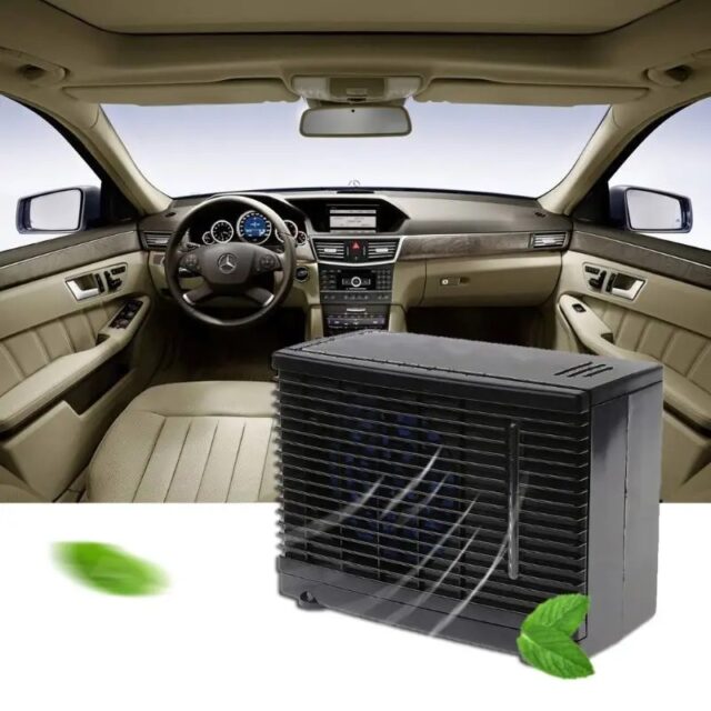 Einstellbarer 12V Auto-Luftkühler Verdunstungskühler Ventilator – Bild 5