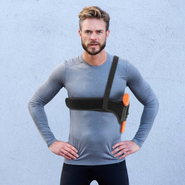 Universeller, verdeckter Waffen-Schulterholster für Gewehre – Bild 4
