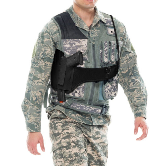 Universeller, verdeckter Waffen-Schulterholster für Gewehre – Bild 23