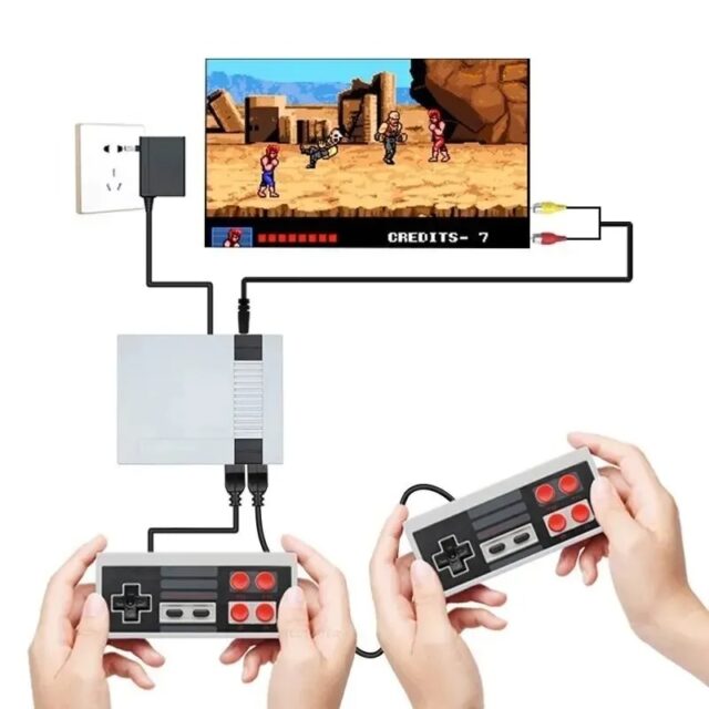 Retro-Konsole 620 klassische Spiele | Retro-Gaming-Konsole