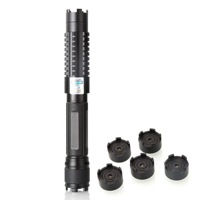 Hochleistungs-Laser-Taschenlampe mit Blauem Licht – Bild 8