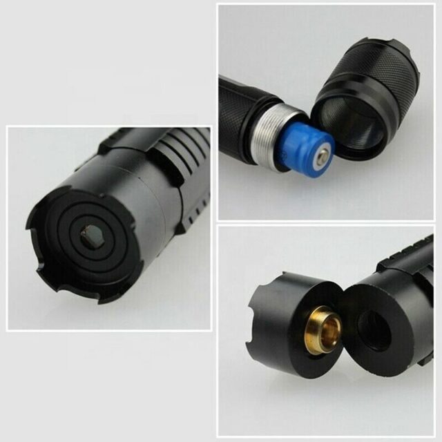 Hochleistungs-Laser-Taschenlampe mit Blauem Licht – Bild 6