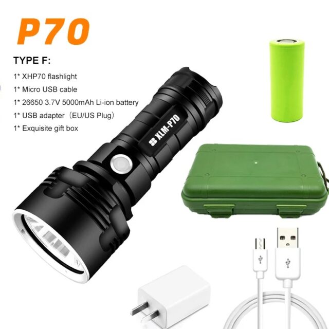 Superhelle 90.000 lm Shadowhawk Taschenlampe Cree Led P70 – Bild 10